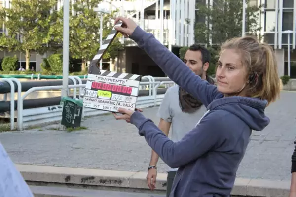 Jesús Navarro durante la grabación de la campaña.