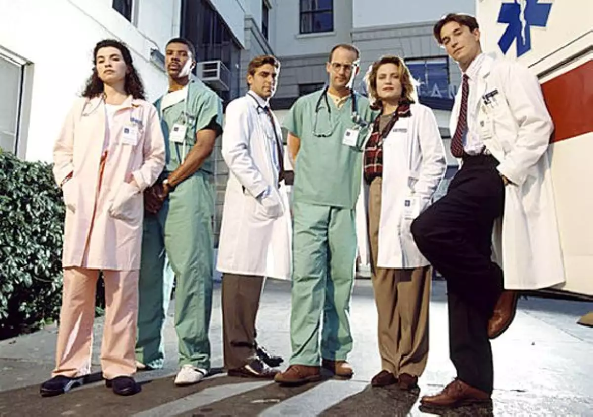 Actores de la primera temporada de ER.