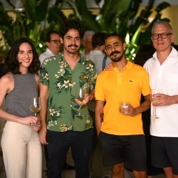 Laura Capote, Ibrain Hernández, Aldo Solano, James Oles