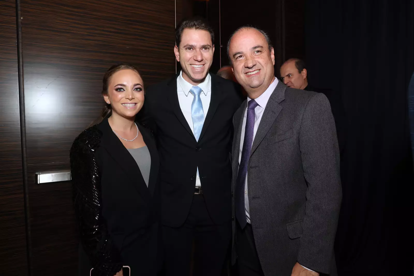 Rebeca Casa, José Romano y Mario Buenrostro 