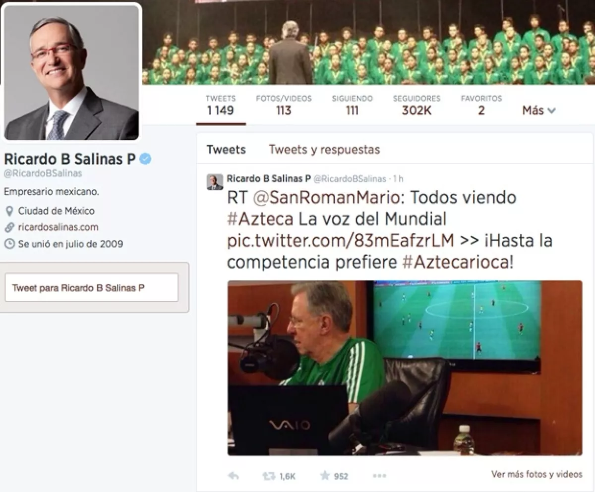 Esta fue la imagen que reprodujo el directivo de TV Azteca poniendo en evidencia al conductor del noticiero hace dos días viendo la transmisión de su televisora.