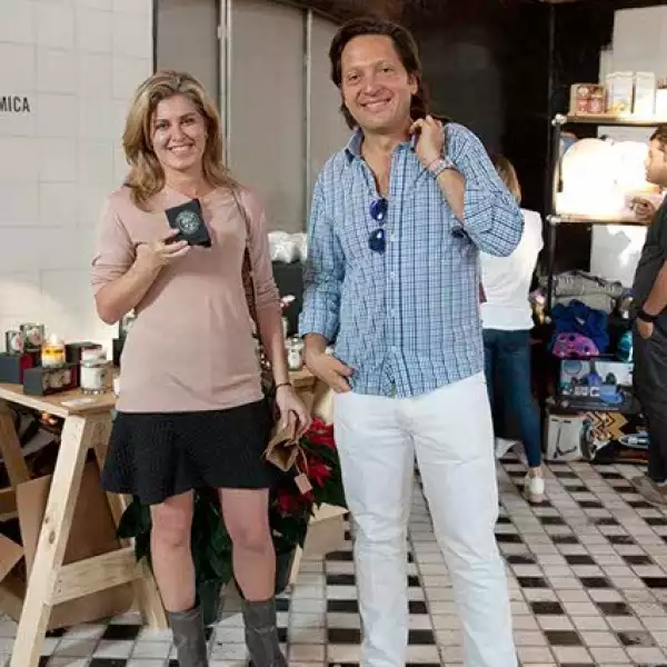 Annik Siranosian y Carlos Adalid