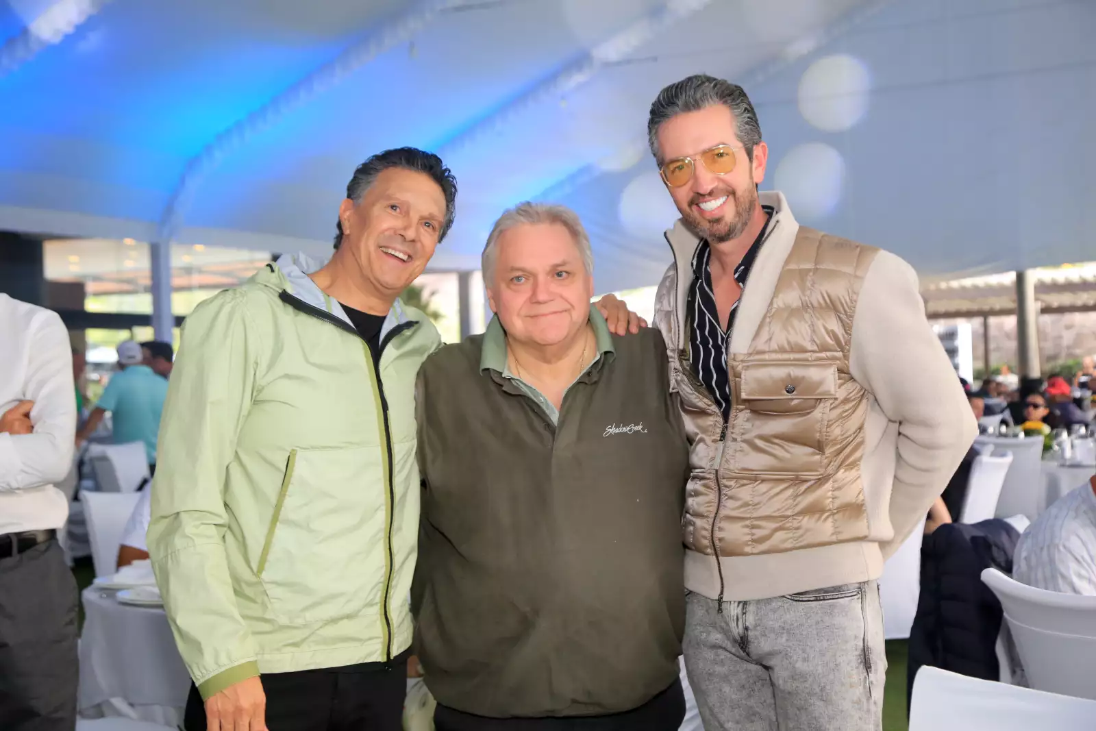 Max Leonardo, Carlos Bremer  y Fernando Ordorica