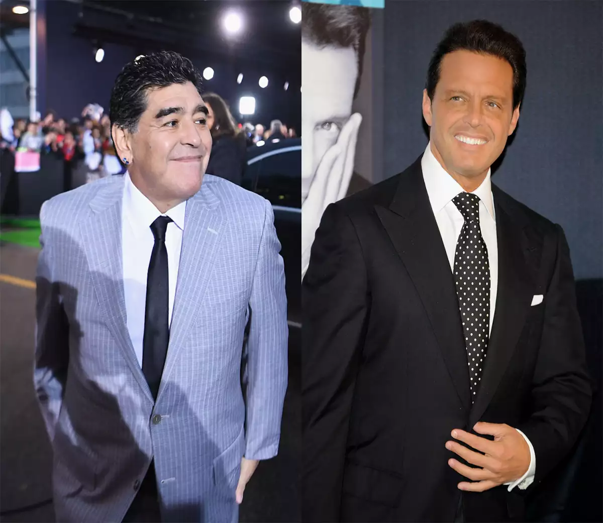 Maradona y Luis Miguel