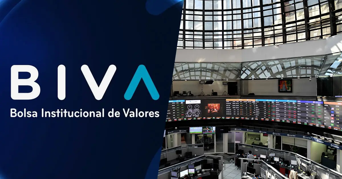 Interior de la Bolsa Mexicana de Valores.