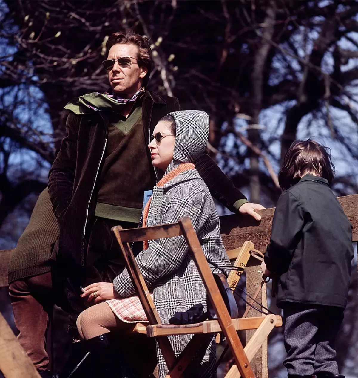 Lord Snowdon y la princesa Margarita