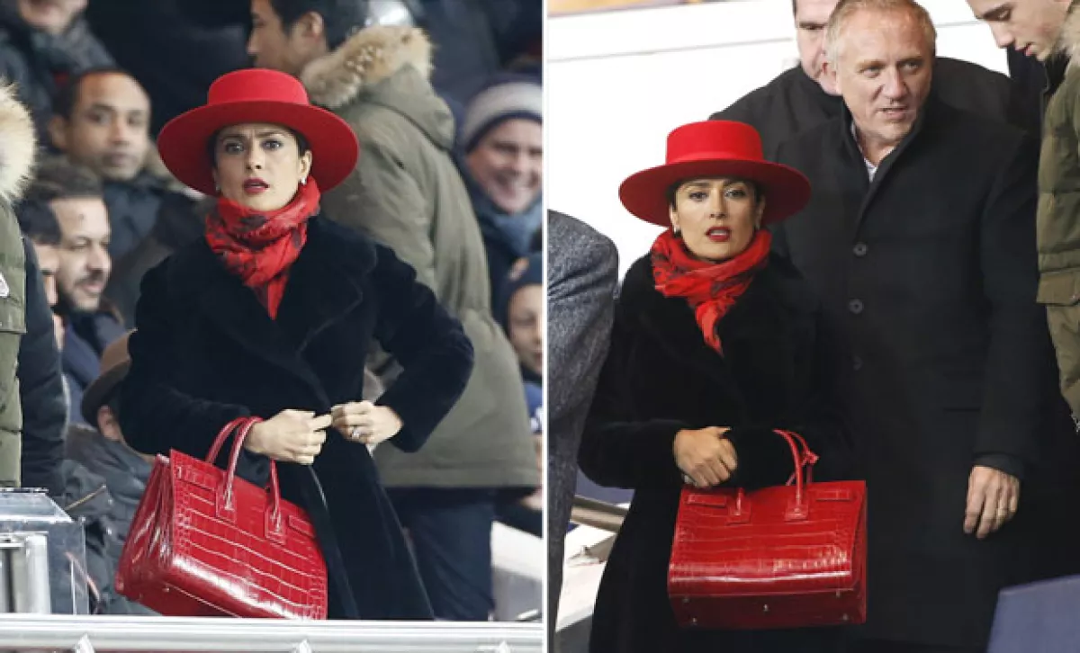 Los esposo acudieron a ver el partido juntos.