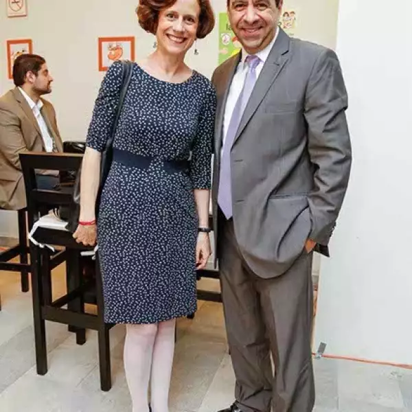 Denise Dresser y Ernesto Cordero