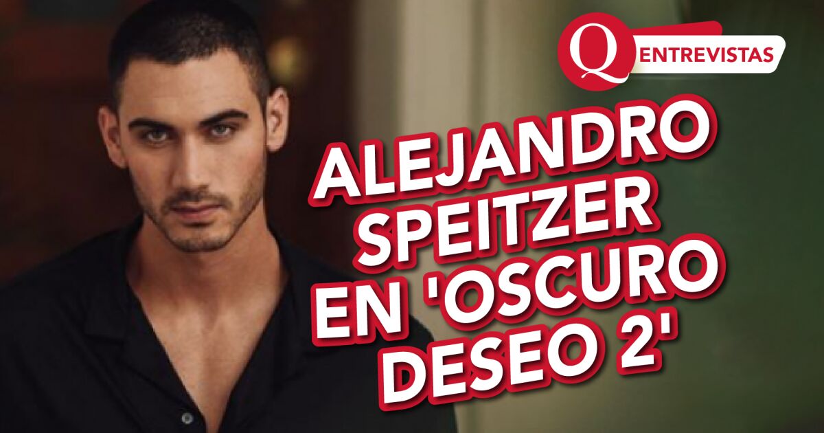 Alejandro Speitzer regresa a Netflix en Oscuro deseo