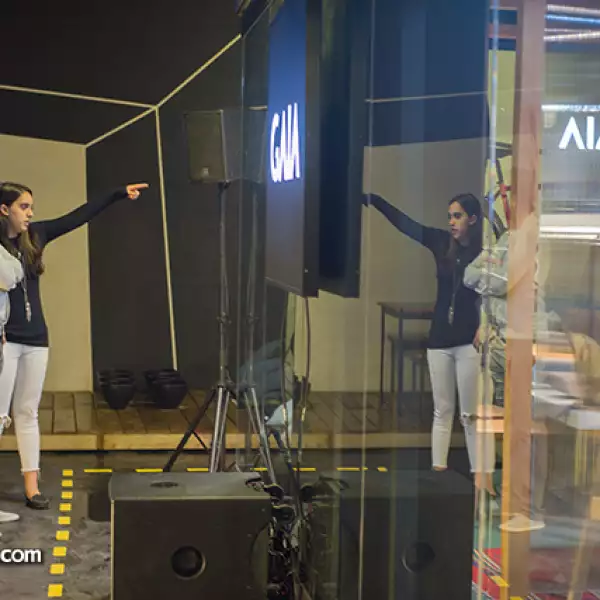 Juan Arriaga y Mariela Gutiérrez