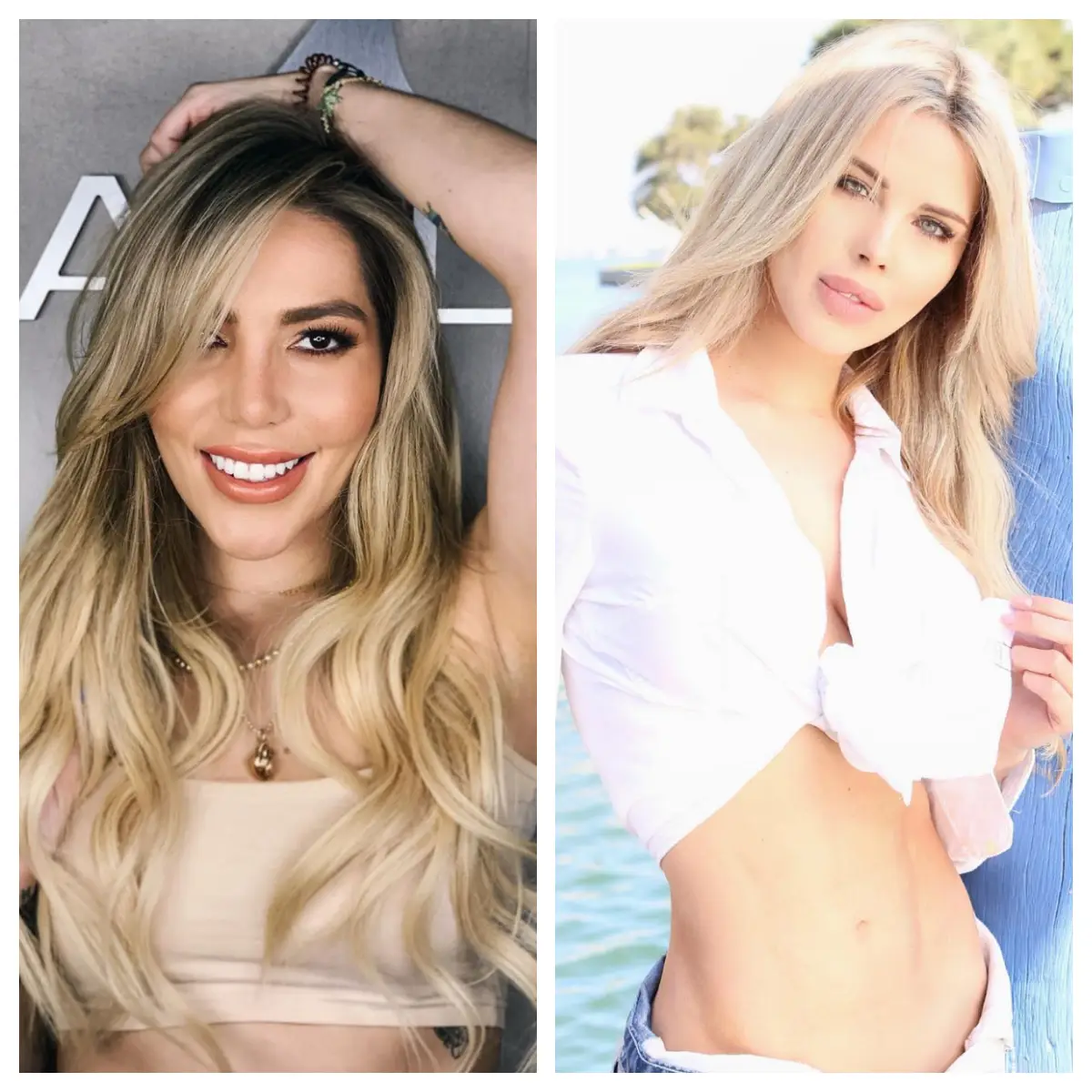 Frida Sofía y Desirée Ortiz