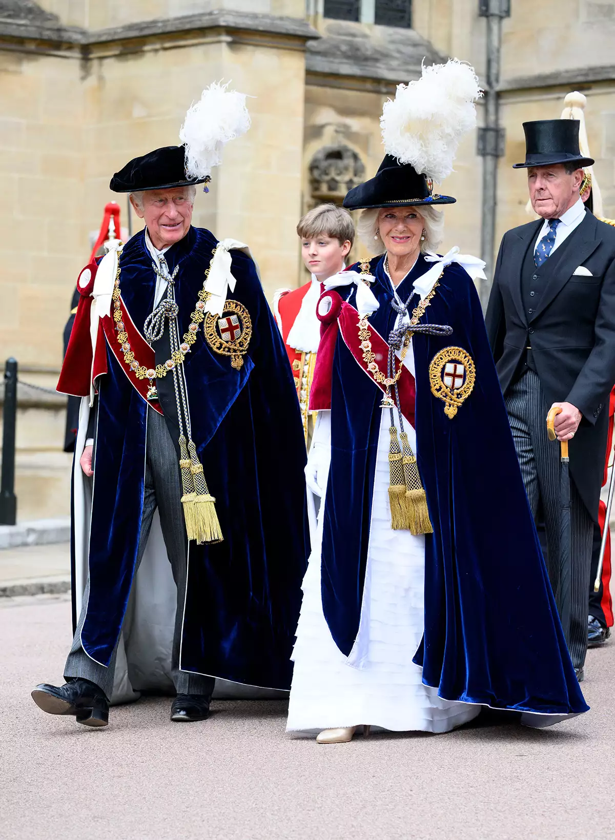 Garter Day at St George's Chapel, Windsor Castle, UK - 13 Jun 2022