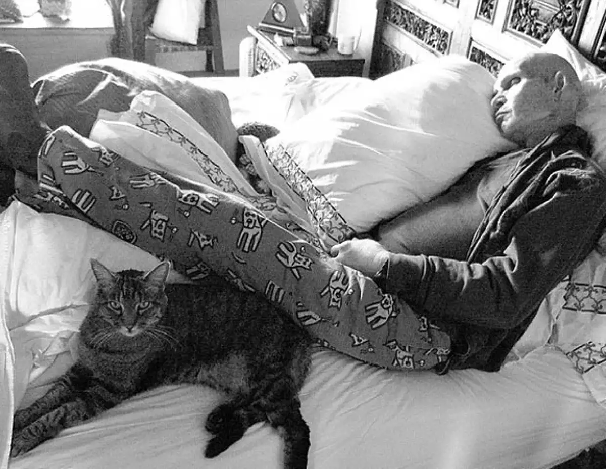Patrick Swayze en una de sus últimas fotografías.
