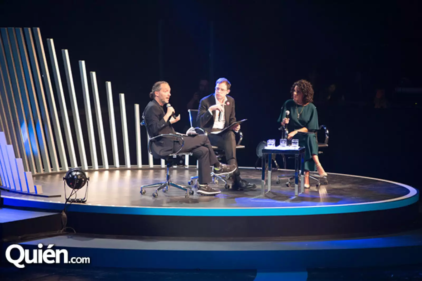 Emmanuel Lubezki, Alfonso Miranda y Natalia Rincón