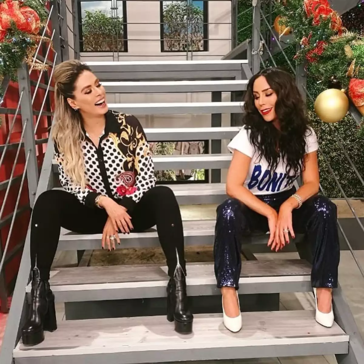 Galilea Montijo e Inés Gómez Mont