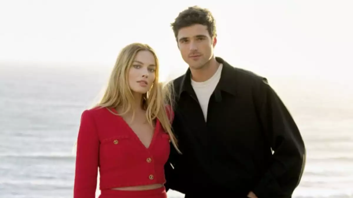 Margot Robbie Jacob Elordi Chanel