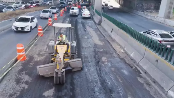 Obras en Periférico Norte llevan 90% de avance, aunque todavía hay cierres en la vialidad 