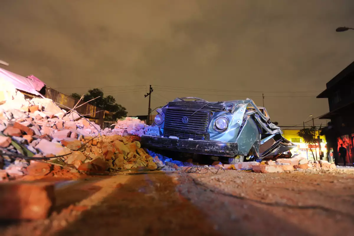 Impactó al sudoeste