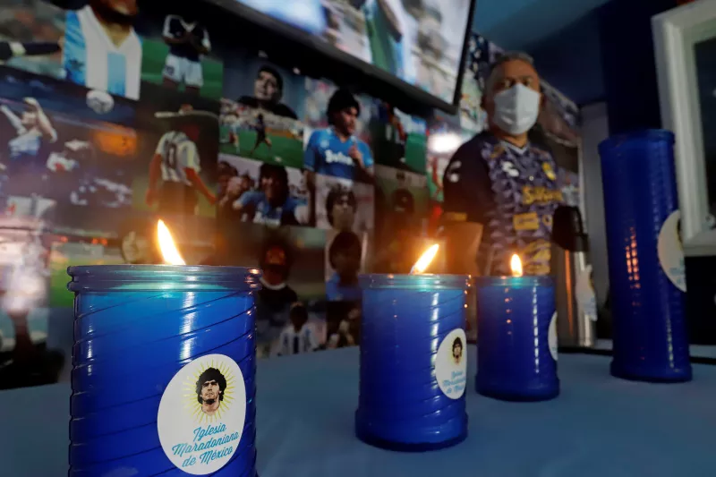 Primera Iglesia Maradoniana en México se hospeda en central estado de Puebla