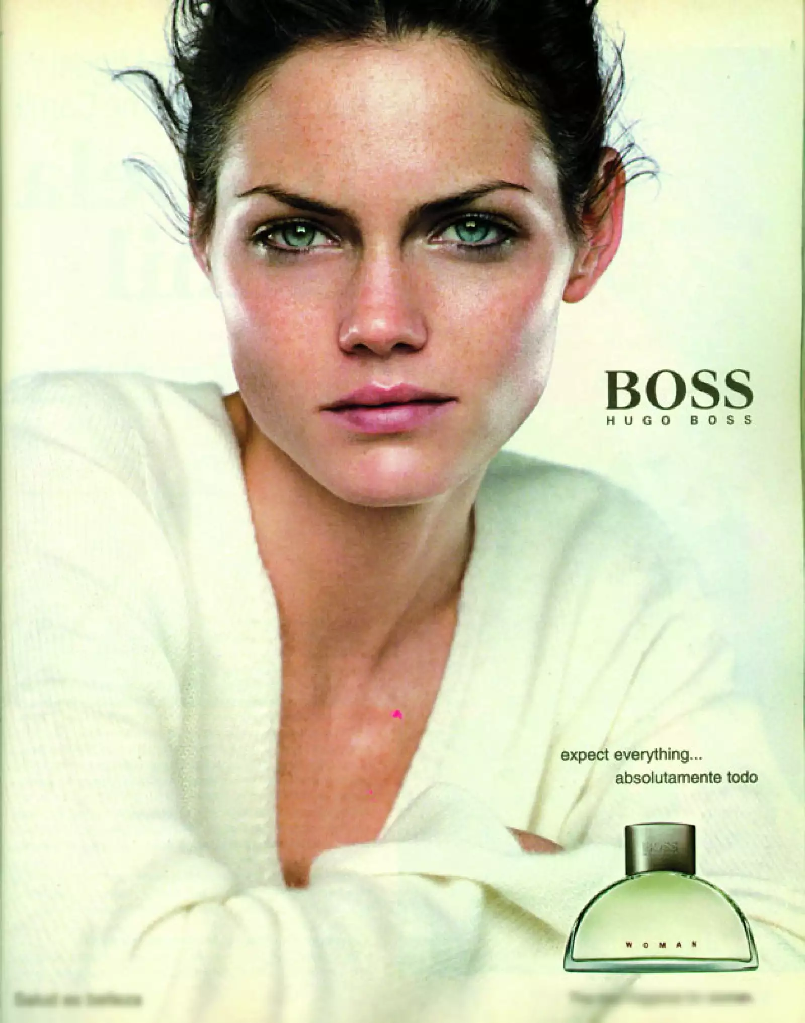 HUGO BOSS. A diferencia del pasado, la marca juega ahora con una imagen más andrógina para sus perfumes unisex.