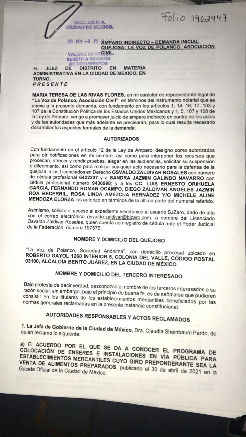 Amparo La Voz de Polanco