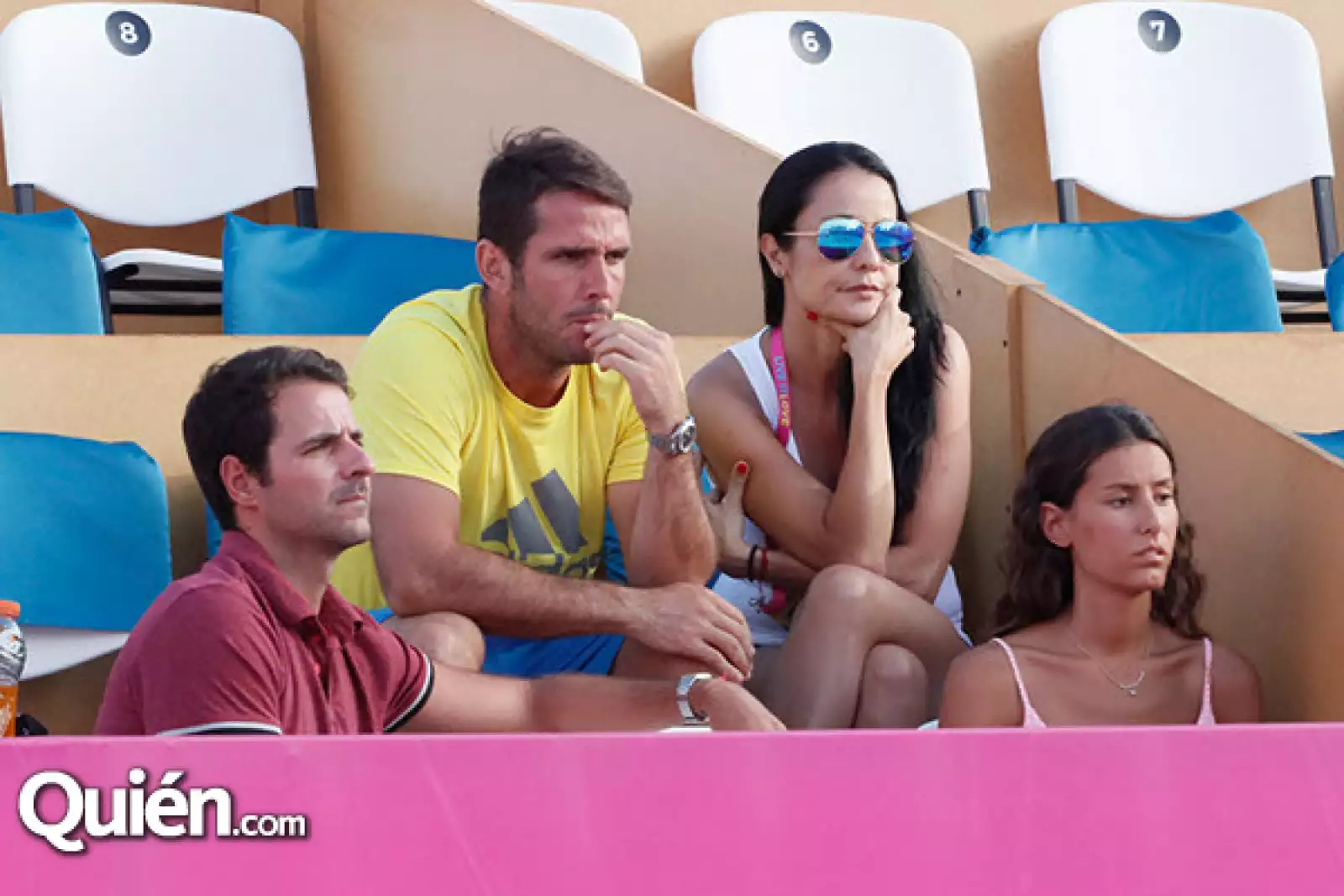 Alejandro Falla, David Marrero, Nuria Cruz y Ana Boyer