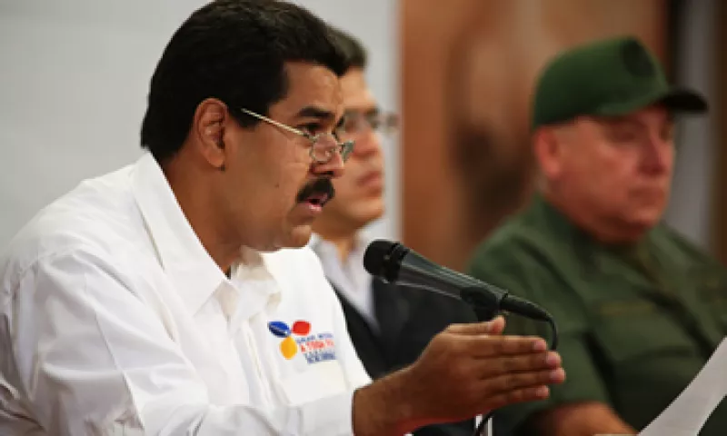 El único beneficio que ellos pudieran buscar es crear las condiciones para una intervención militar extranjera en Venezuela, acusó Maduro. (Foto: AP)