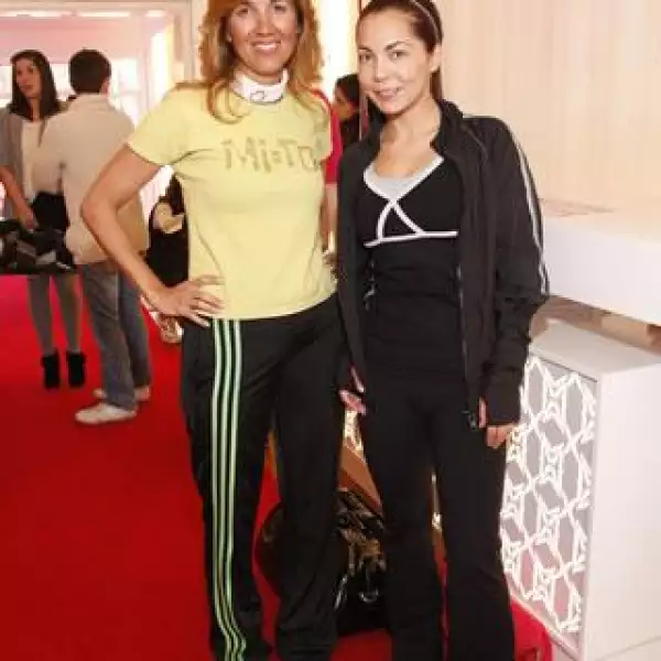 Desirée Navarro y Claudia Godínez, en forma.