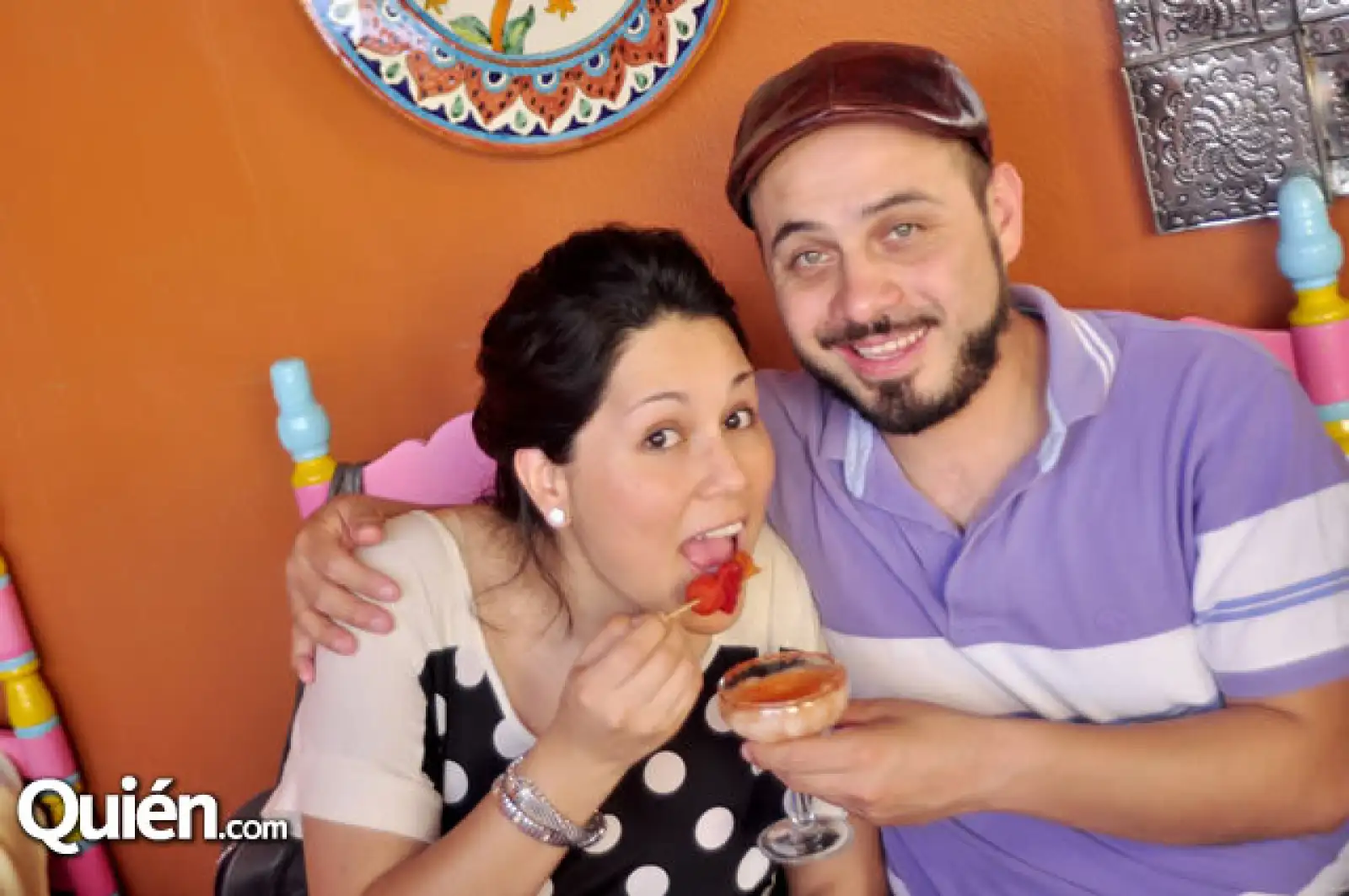 Dulce Olguín y Luis Reyes