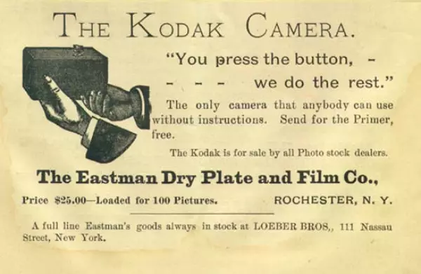 Primera cámara de Kodak