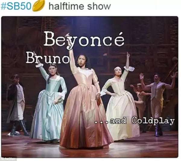 Los memes sobre la gran presencia de Beyoncé predominaron en las redes sociales.