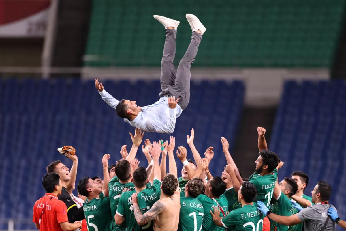 Mexico v Japan: Bronze Medal Match: Men's Football - Olympics: Day 14