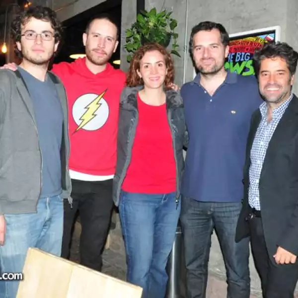 Daniel Cubric, Alberto Mohamed, Leonor Molina, Alfonso Tamés y Felipe Fernández del Paso