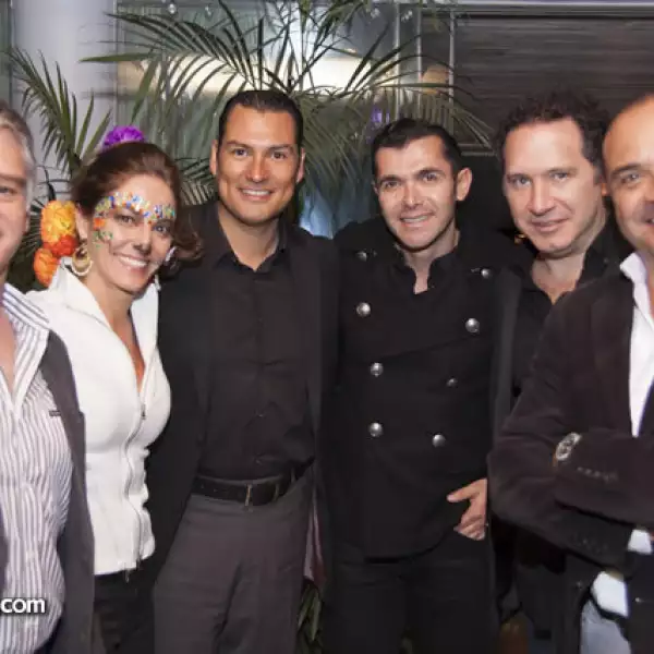 Alberto Laposse, Sandra Chollet, Mauricio Trejo, Lorenzo Ruiz, Eduardo López y Toño Marrón