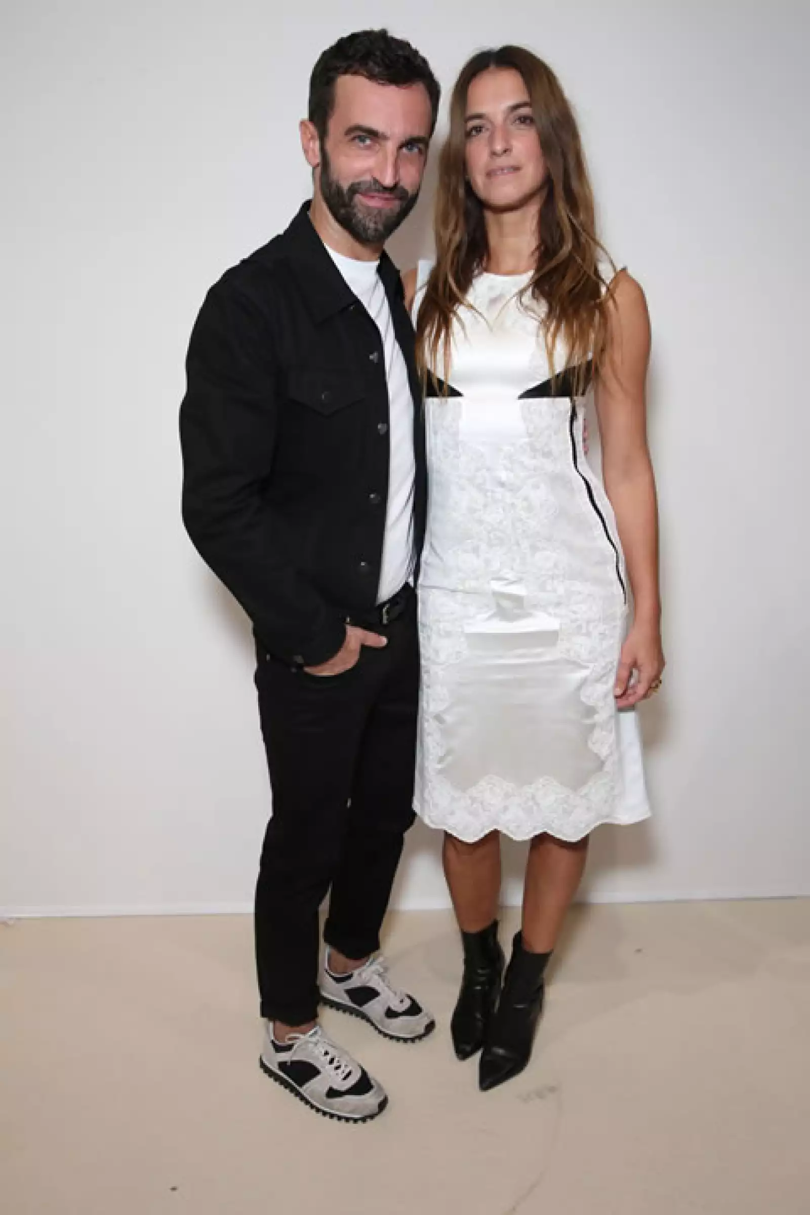 Nicolas Ghesquiere y Joanna Preiss