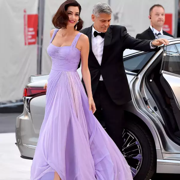 George y Amal Clooney