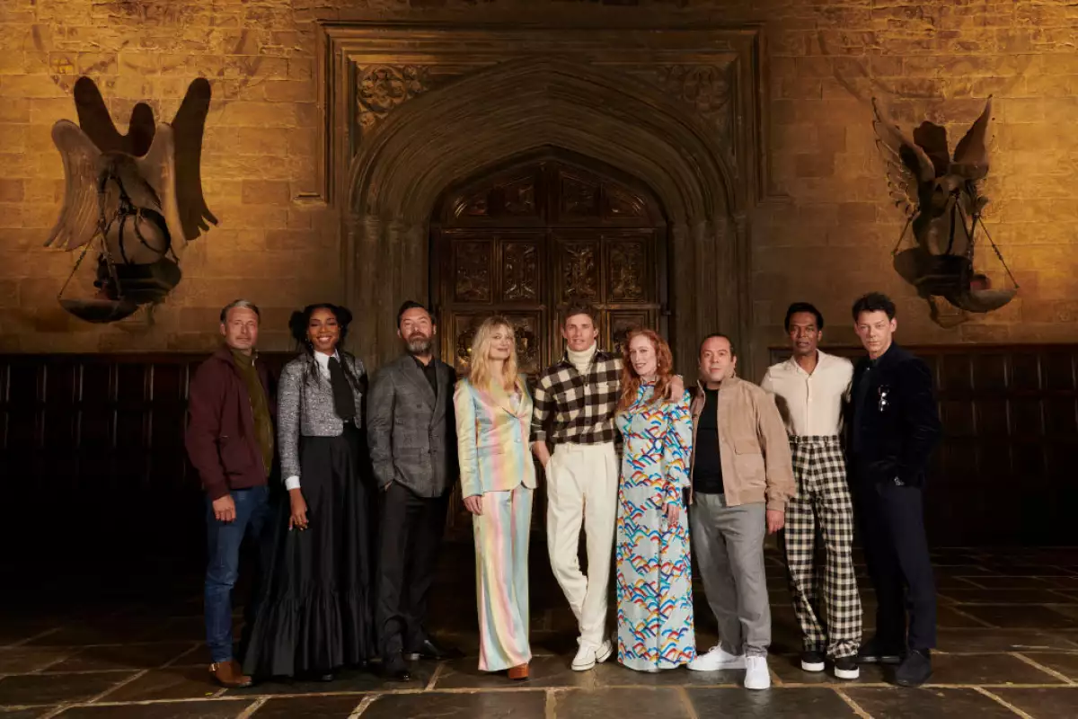 Photocall "Fantastic Beasts: The Secrets of Dumbledore" At Warner Bros. Studio Tour In London