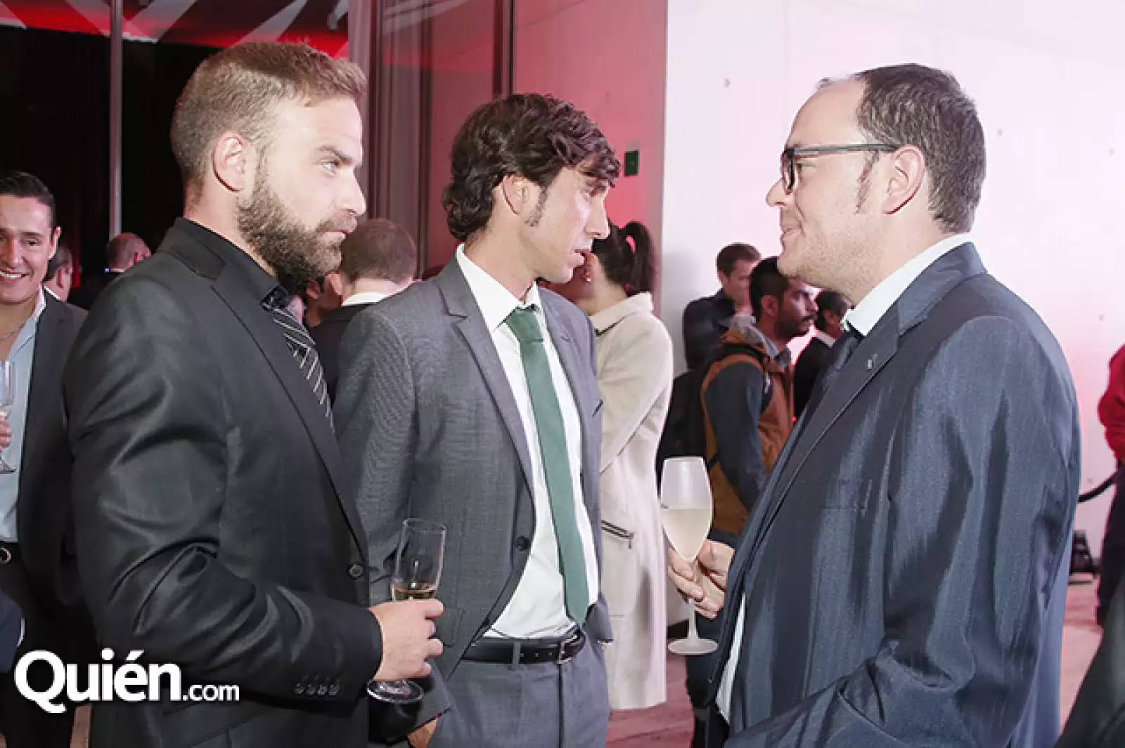 Sergio González, Daniel Lago y Juan Martínez