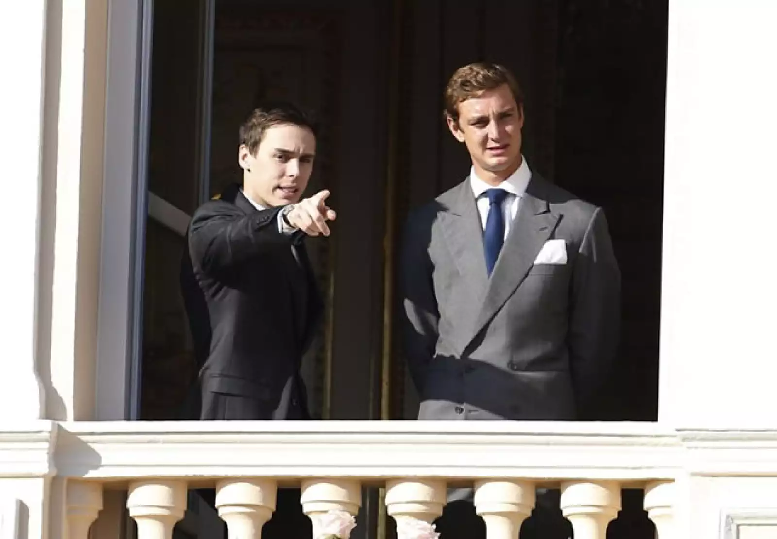 Louis Ducruet y Pierre Casiraghi.