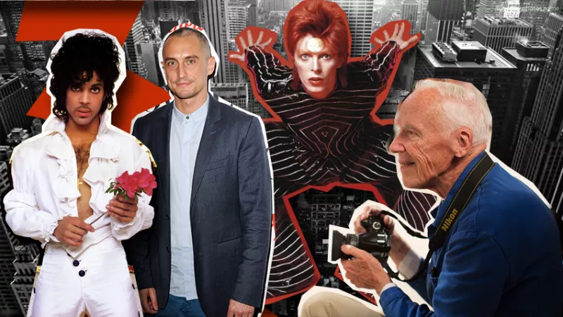 Prince,  David Bowie y Bill Cunningham