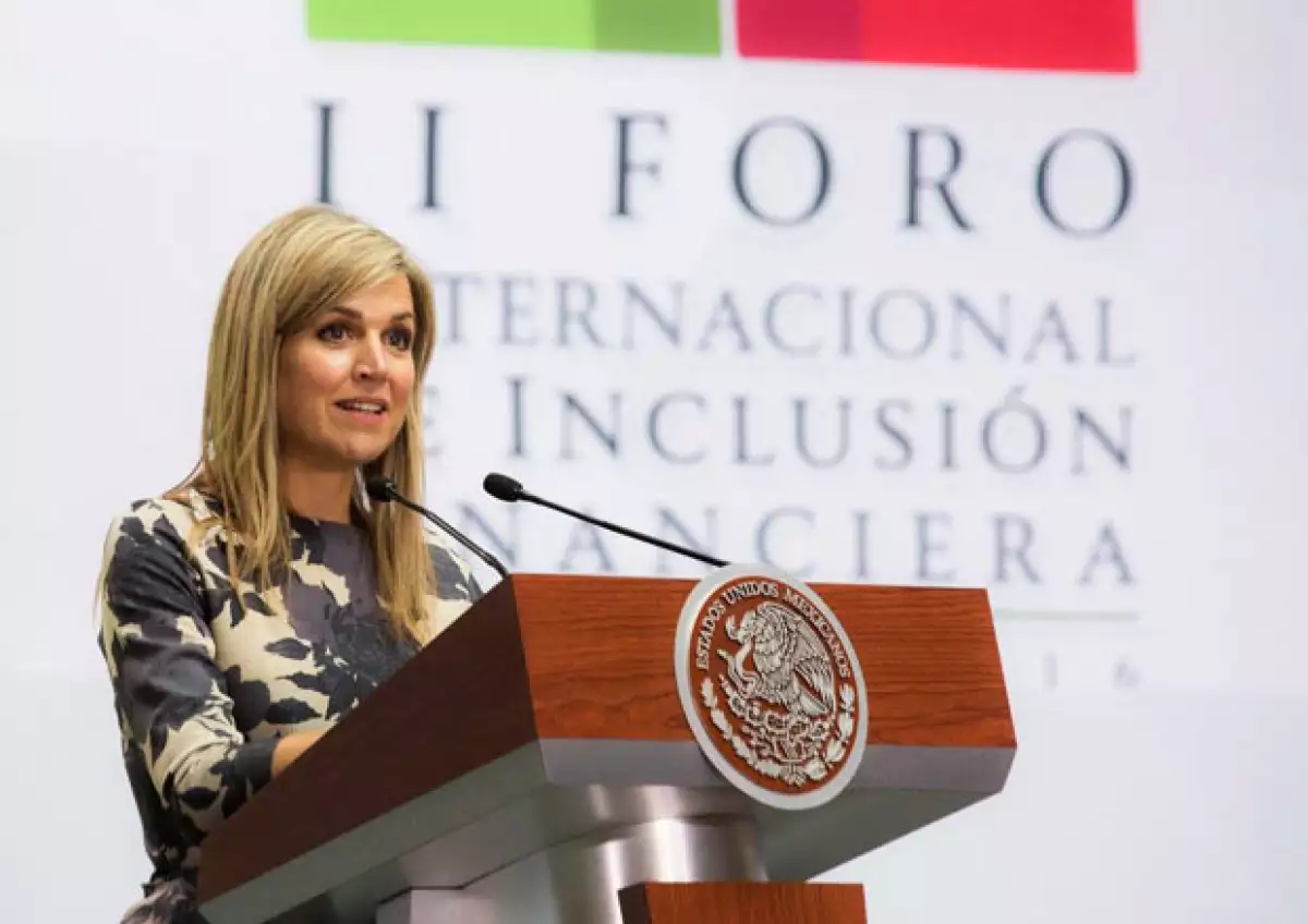 Como asesora especial de la Secretaría General de Finanzas y Desarrollo de las Naciones Unidas, la reina visitó por cuarta vez nuestro país para el 2º Foro de la Inclusión Financiera.