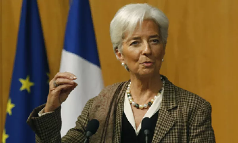 Lagarde descartó que haya un riesgo de un quiebre del euro. (Foto: AP)