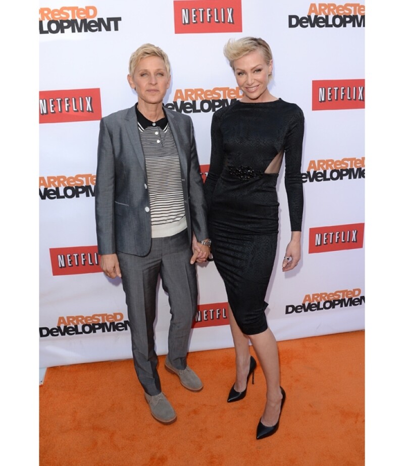 La esposa de Ellen DeGeneres confesó en una entrevista que para ella las personas homosexuales eran extrañas y se negaba a reconocer que era lesbiana.