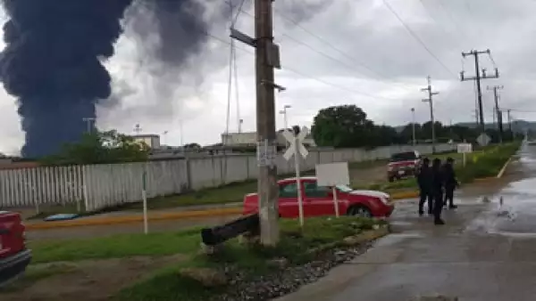 Incendio En salina Cruz