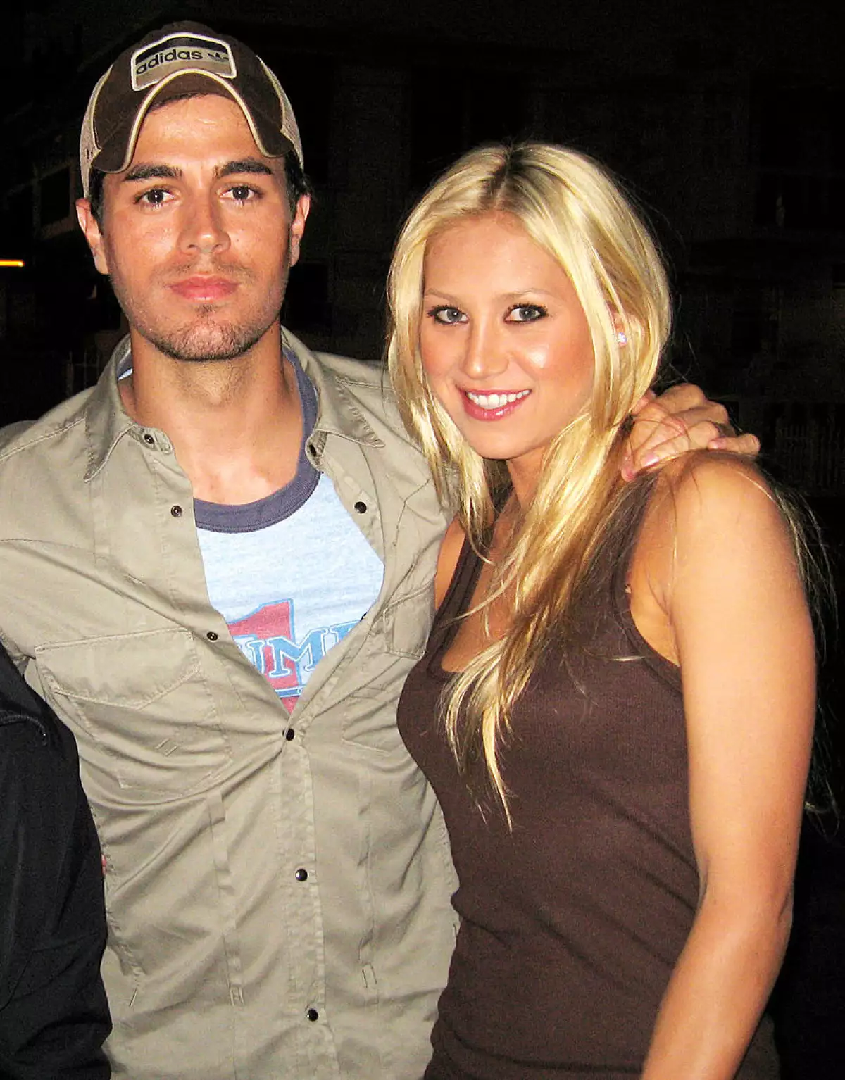 Enrique Iglesias y Anna Kournikova