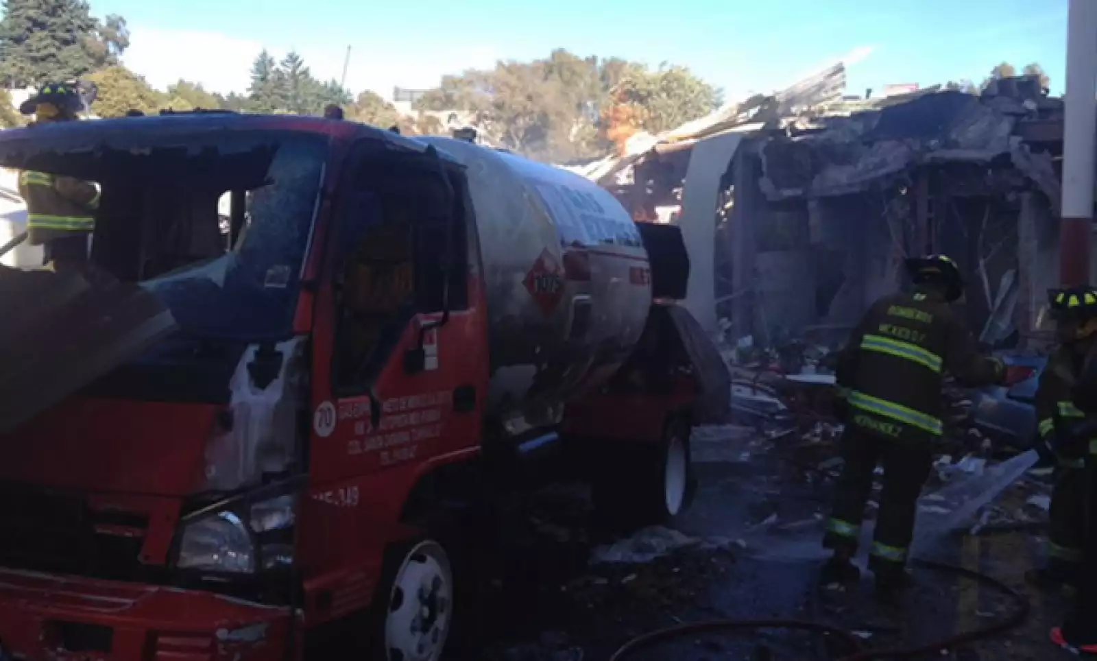La Cruz Roja confirmó el traslado de nueve bebés: tres al Hospital de Cruz Roja en Polanco, cinco al Hospital Enrique Cabrera y uno al Hospital ABC. 