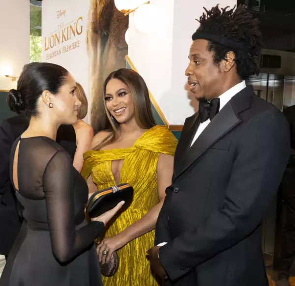 Meghan Markle, Beyonce y Jay-Z 