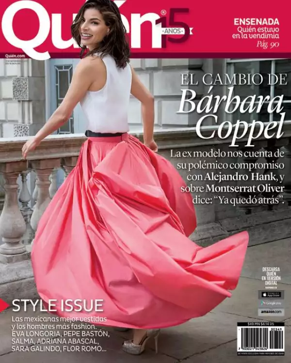 Bárbara Coppel es la portada de la revista Quién®.