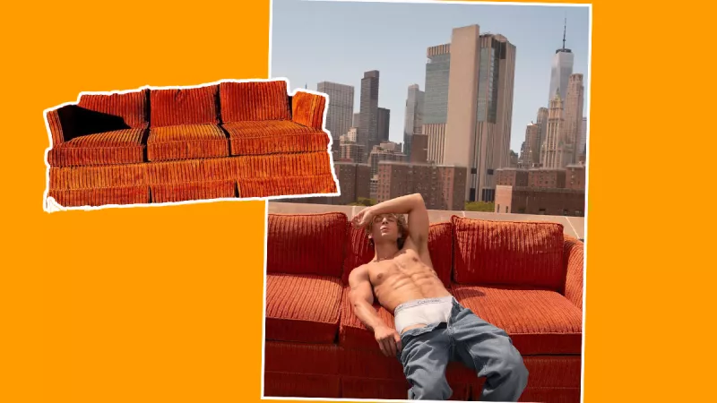 El sillón de Jeremy Allen White está a la venta en Facebook Market