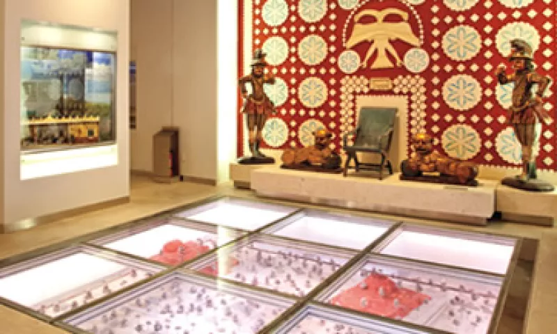 El museo destina una sala al poblado que fue el centro ceremonial más antiguo de los mayas. (Foto: Jorge Garaiz)